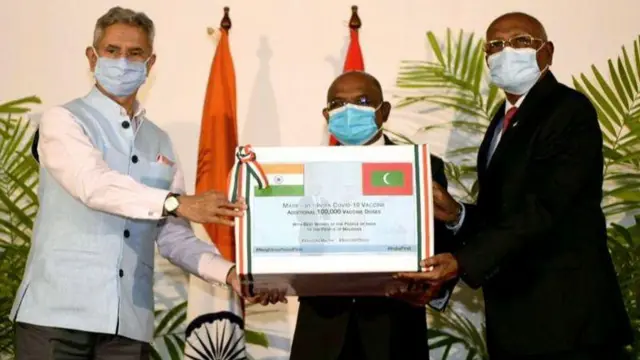 மாலத்தீவுக்கு இந்தியா செய்த உதவிகள்