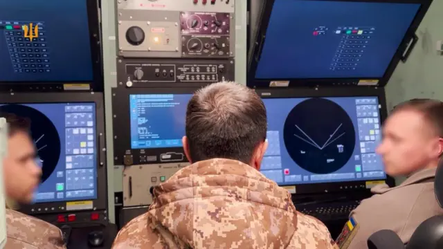 Пульт керування зенітним ракетним комплексом Patriot