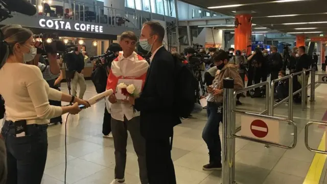 В аэропорту Варшавы