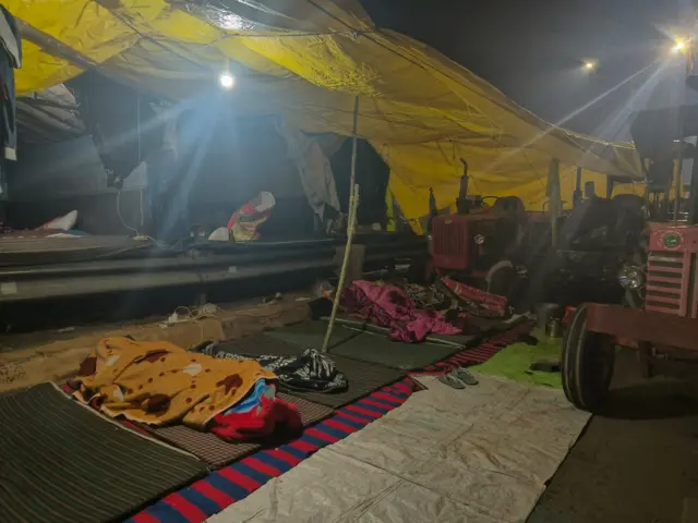 ખેડૂત આંદોલન શંભુ બોર્ડર પંજાબ ભારત ખેતી