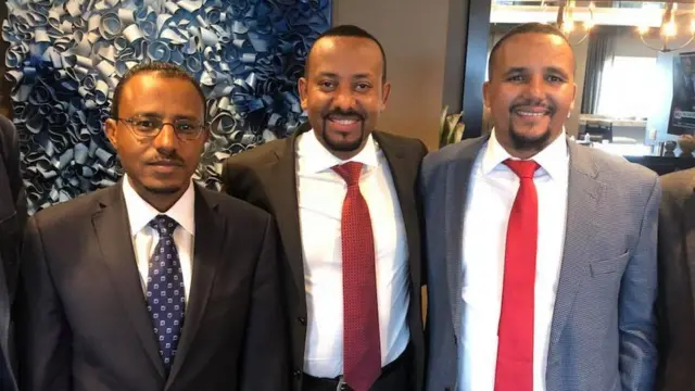 Lammaa Magarsaa(B) Dr. Abiy Ahimad(G) Jawar Mohaammad (M)