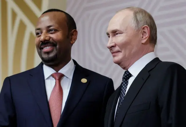 MM Abiy fi Pirezidantii Raashiyaa 