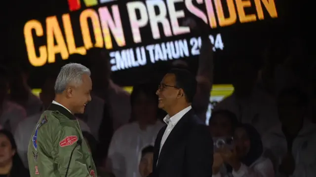 Ganjar Pranowo, Anies Baswedan