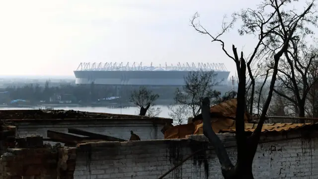 Вид на "Ростов-арену"