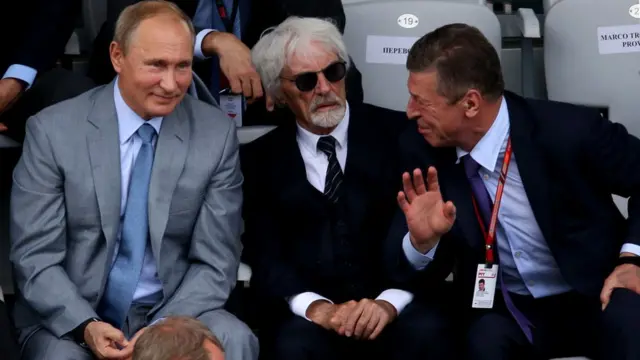 Путин, Экклстоун и Козак