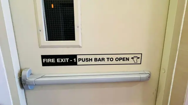 Fire Exit Stair case 