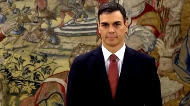 पेद्रो सांचेज, स्पेन, प्रधानमंत्री