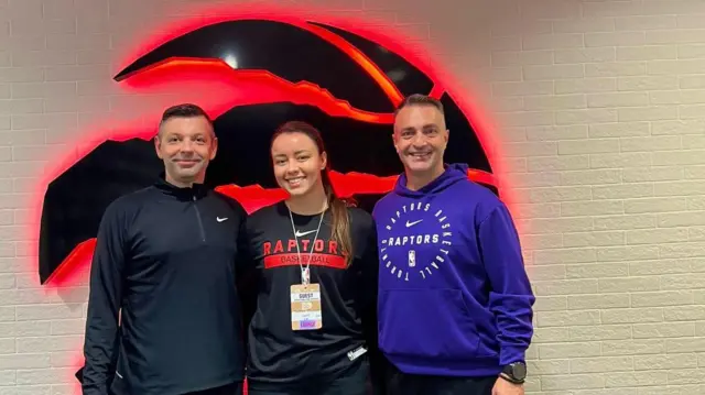 Jelena je imala priliku da uči i od Darka Rajakovića (desno), glavnog trenera NBA tima Toronto Reptors