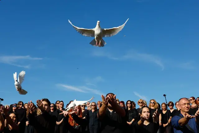 उडणारी कबुतरं, सर्बिया