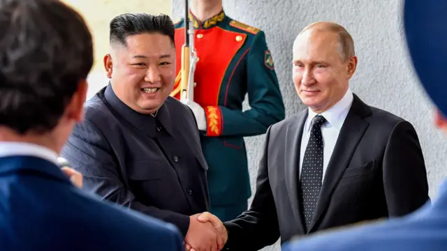 Vladimir Putin y Kim Jong-un llevan tiempo acercándose.