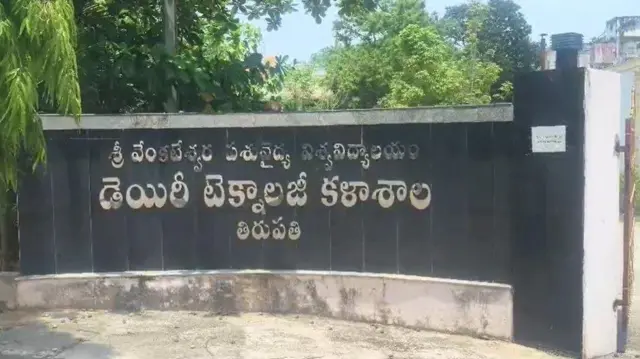 తిరుపతి, శ్రీ వెంకటేశ్వర యూనివర్సిటీ