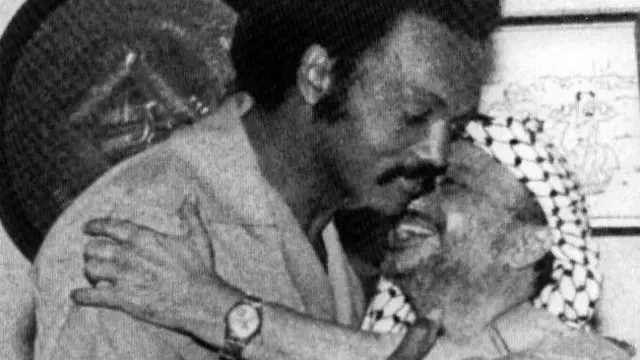 ياسر عرفات وجاكسون