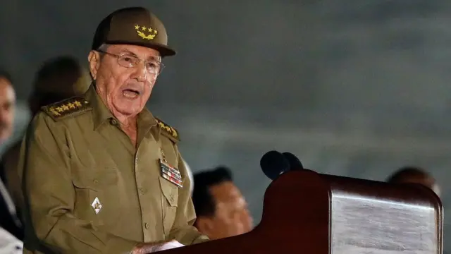 رائول کاسترو که پس از برادرش، فیدل در سال ۲۰۰۸ رئیس جمهور کوبا شد