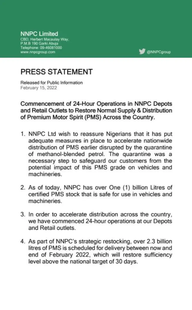 Fuel scarcity in Nigeria today: Petrol scarcity solution dey now? Here be latest update