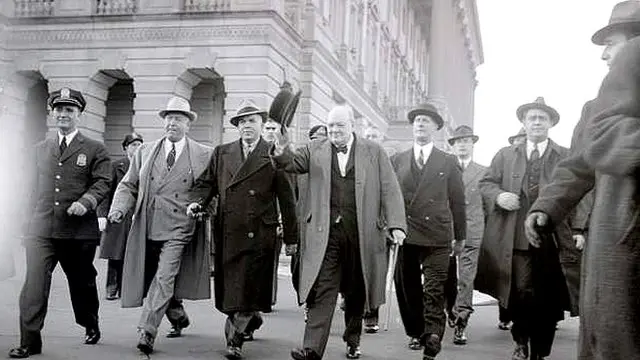 چرچیل در کنگره آمریکا