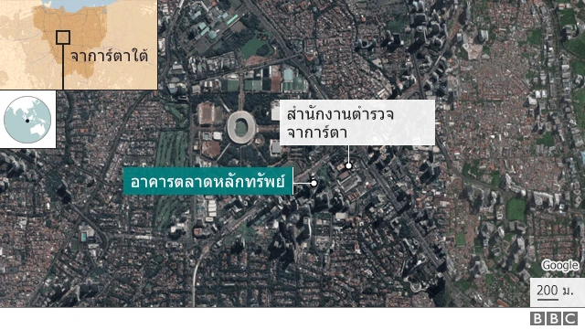 ตำแหน่งอาหารตลาดหลักทรัพย์ของอินโดนีเซีย