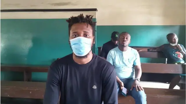 Eromosele Adene "Eromz" one of di youths wey dey prominent for di #EndSars protest