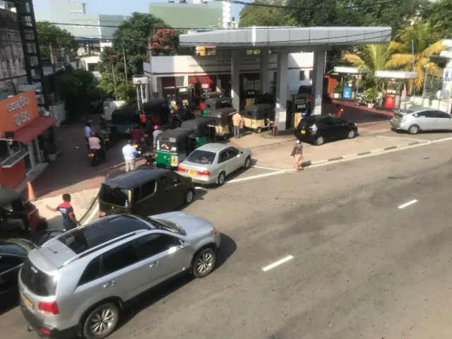 Petroleum Unions Strike In Sri Lanka