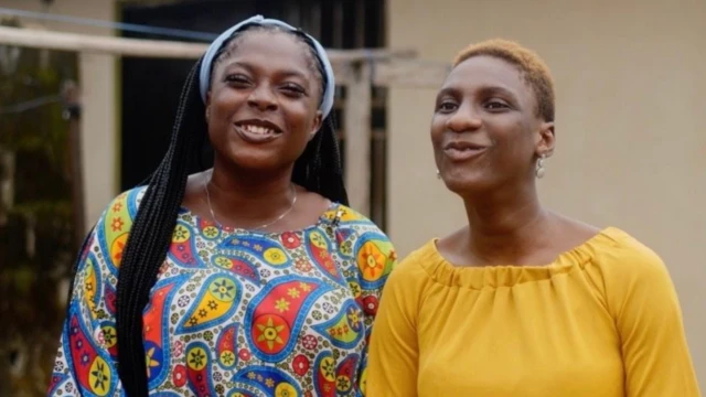 Ifiemi Dunu and her sister Joy