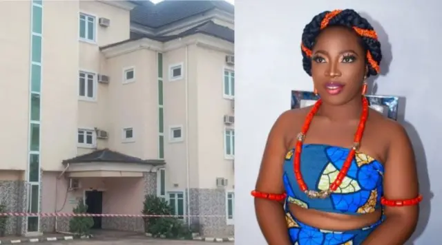 Aworan Chinyere ati ile itura naa