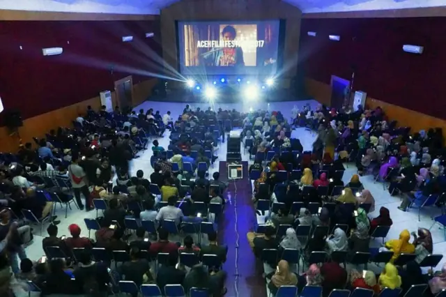 penonton di aceh film festival 2017