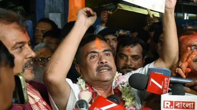  பாஜக தலைவர் சுவேந்து அதிகாரி