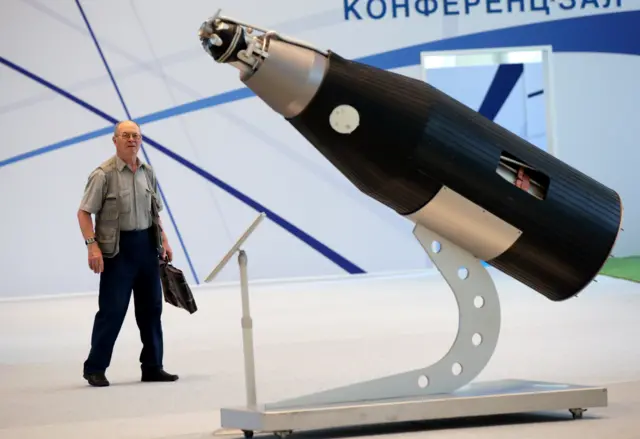 Макет ядерного реактора БЭС-5 "Бук"