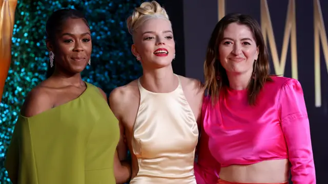 The Queen&#x27;s Gambit stars Moses Ingram, Anya Taylor-Joy, and Marielle Heller