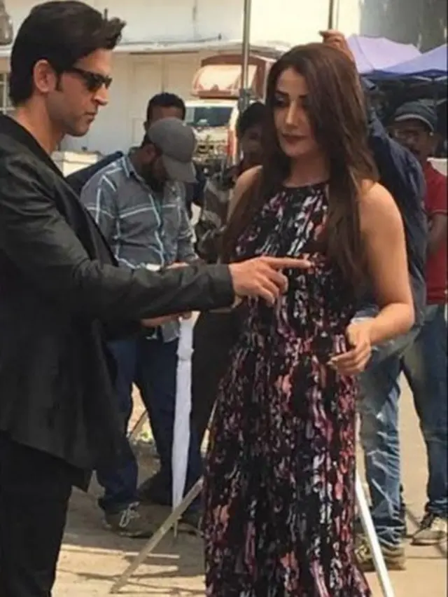 Sonia Mann tare da Hrithik Roshan