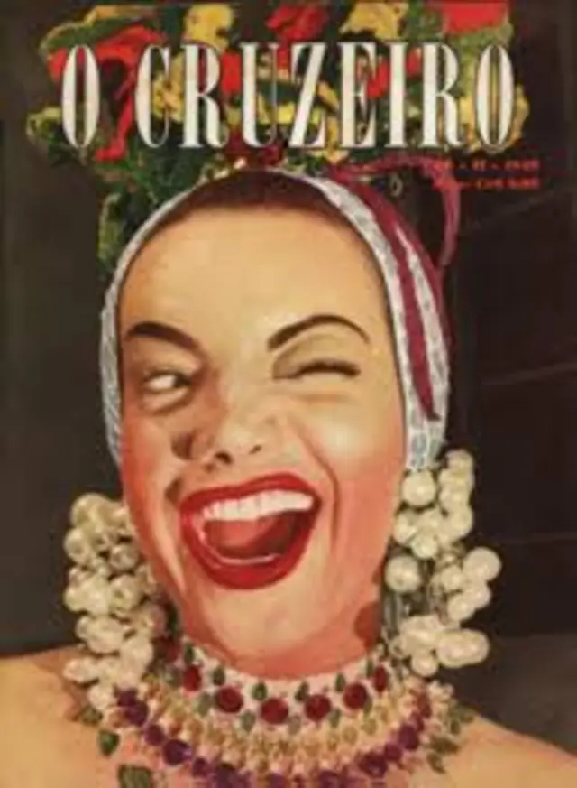 Revista O Cruzeiro com Carmen Miranda na capa (Foto: Reprodução)