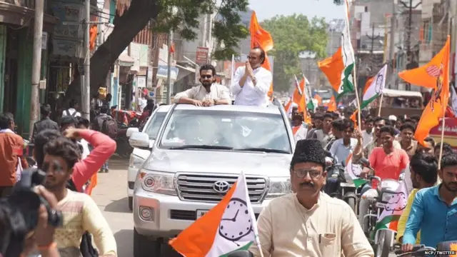 राष्ट्रवादी काँग्रेसची शिवस्वराज्य यात्रा सुरू आहे.