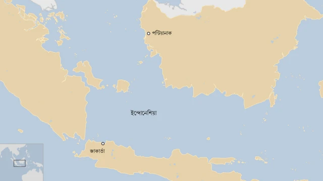 ইন্দোনেশিয়া ম্যাপ