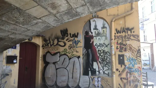 Двір у центрі Праги