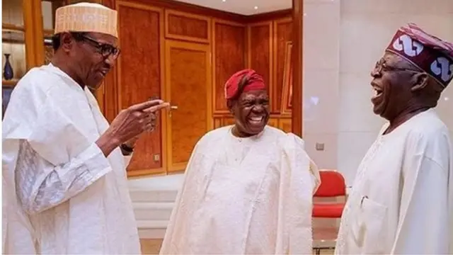 Bola Tinubu: Kò sí òóta kan níbẹ̀ pé ìjà wà láàárín èmì àti ààrẹ Muhammadu Buhari