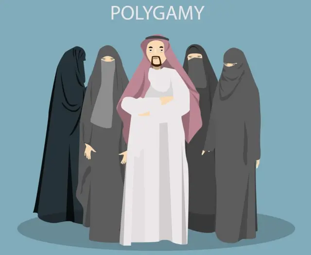 Aworan Okunrin to fẹ́ iyawo mẹrin