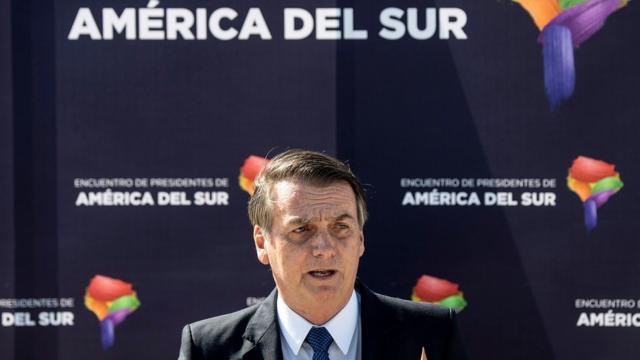 Bolsonaro no Chile