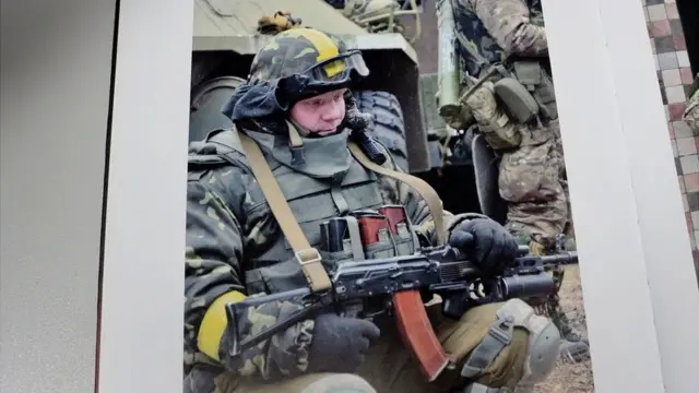 Боєць з позивним "Купол"