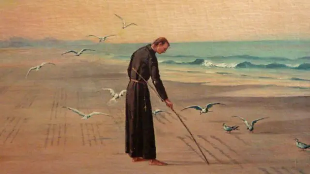 Ilustração mostra José de Anchieta, que virou santo com decreto de papa Francisco