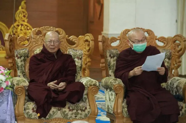 ဆရာတော်ကြီးနဲ့ ကျန်သံဃာတွေကျန်းမာတယ်လို့ အသိပေးထား