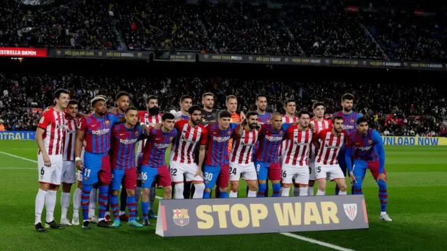 অ্যাথলেটিক বিলবাও বনাম এফসি বার্সেলোনার খেলোয়াড়