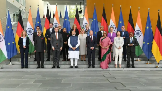 जर्मनी की यात्रा पर प्रधानमंत्री मोदी