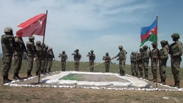 Türkiyə və Azərbaycan hərbçilərinin birgə təlimi