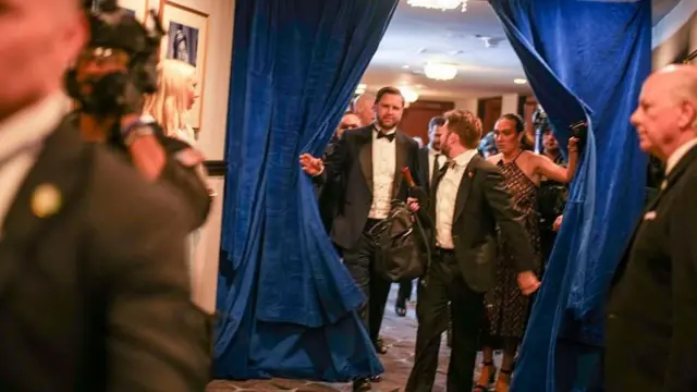 டிரம்ப், வெள்ளை மாளிகை, விருந்து, துப்பாக்கிச் சூடு