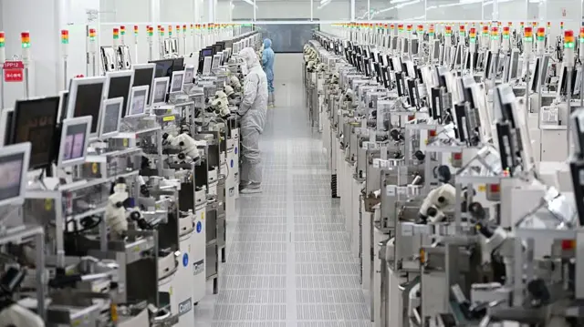 चीन की एक फैक्ट्री की तस्वीर