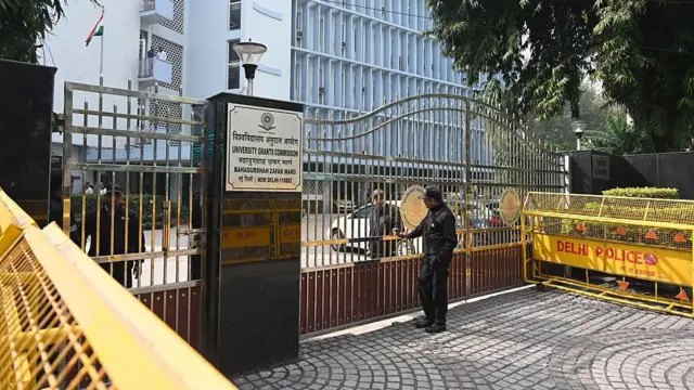 दिल्ली में विश्वविद्यालय अनुदान आयोग का दफ़्तर