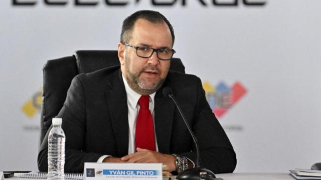El ministro de Relaciones Exteriores de Venezuela, Yván Gil