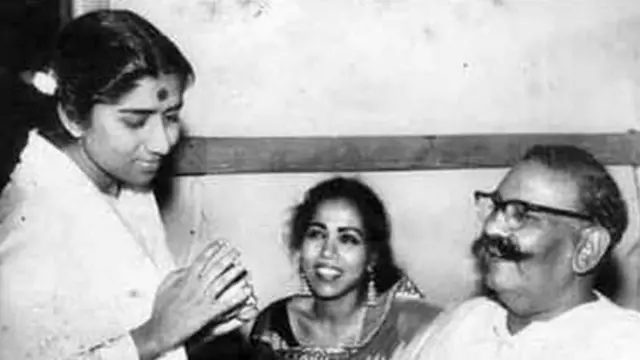 लता मंगेशकर आणि बडे गुलाम अली खाँ