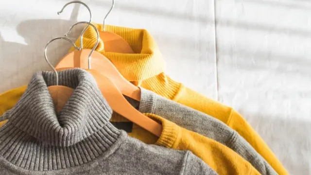 Jumpers on hangers