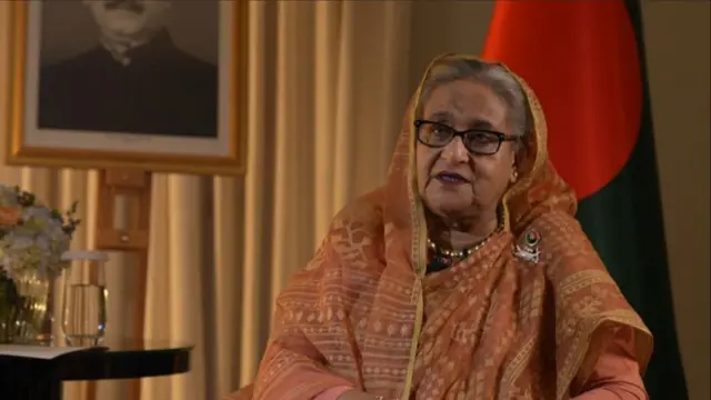 যুক্তরাষ্ট্র হয়তো আমাকে ক্ষমতায় রাখতে চায়না: বিবিসিকে শেখ হাসিনা