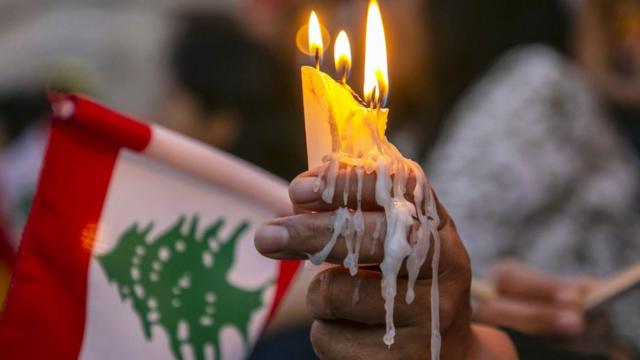 Память о погибших в Бейруте